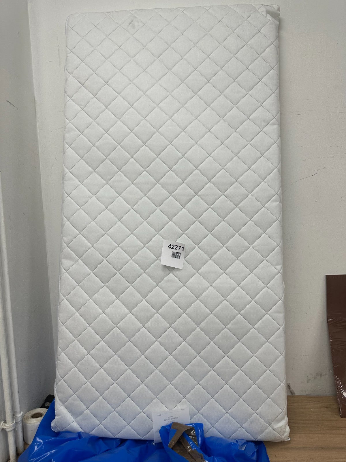 Mother Nurture Classic Eco Fibre Cot Bed Mattress - Reversible, 120 x 60 x 5cm