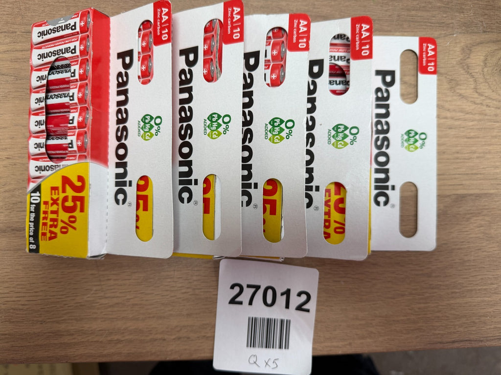 Panasonic Zinc Carbon AA Batteries