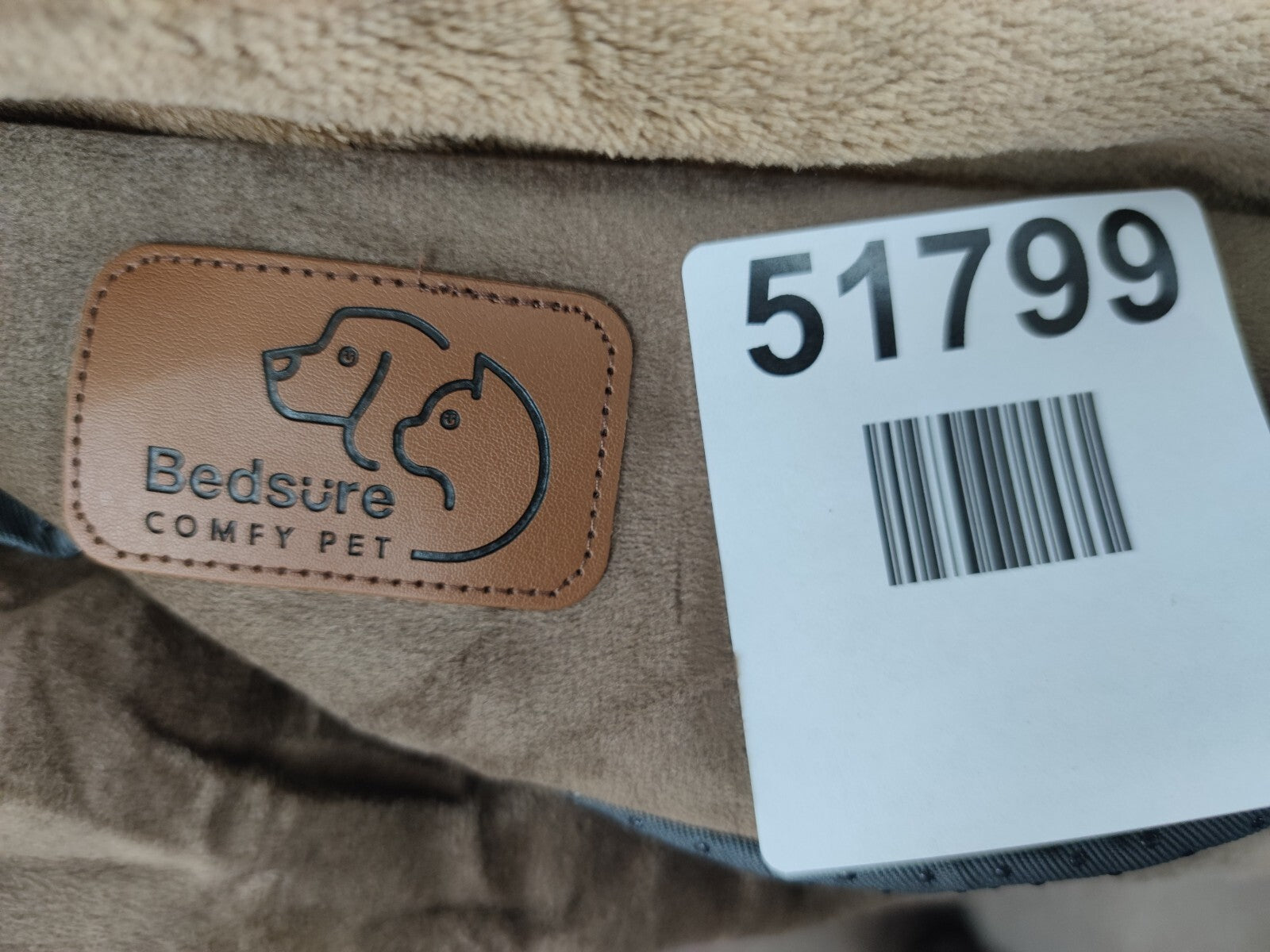 Bedsure Orthopedic Dog Bed Medium, Waterproof, Supportive Foam, Washable