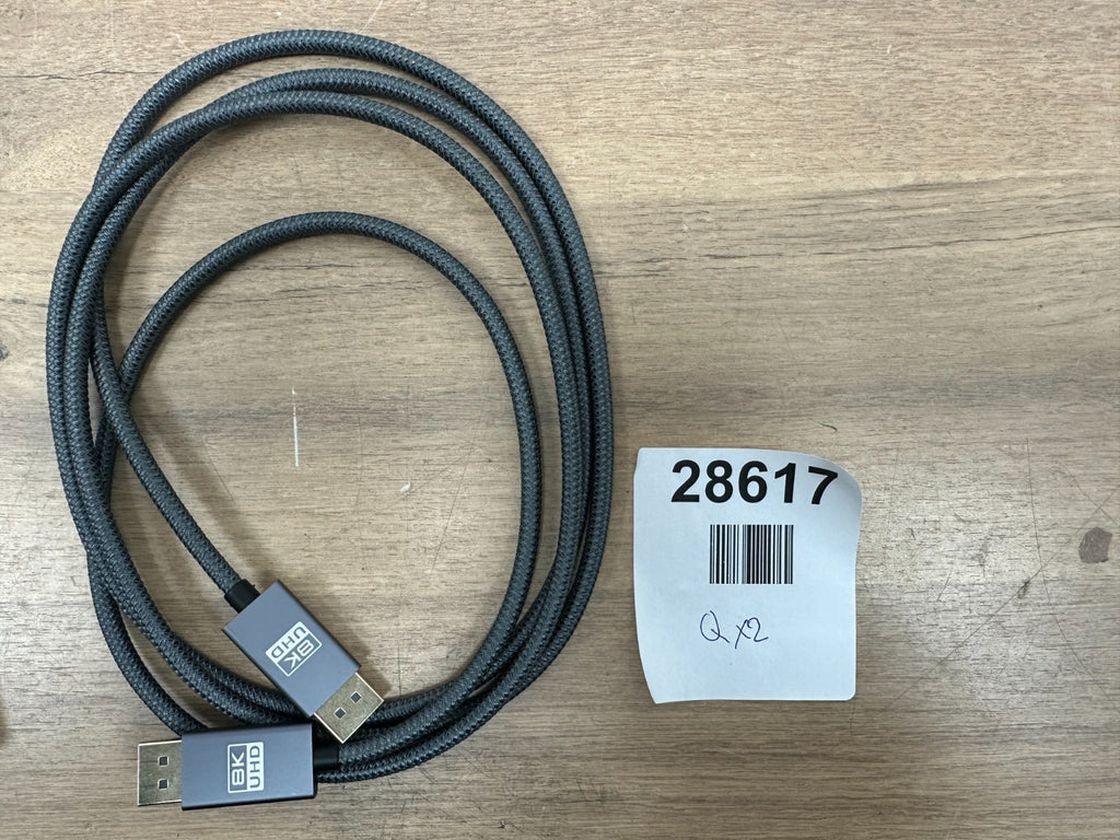 8K DisplayPort Cable