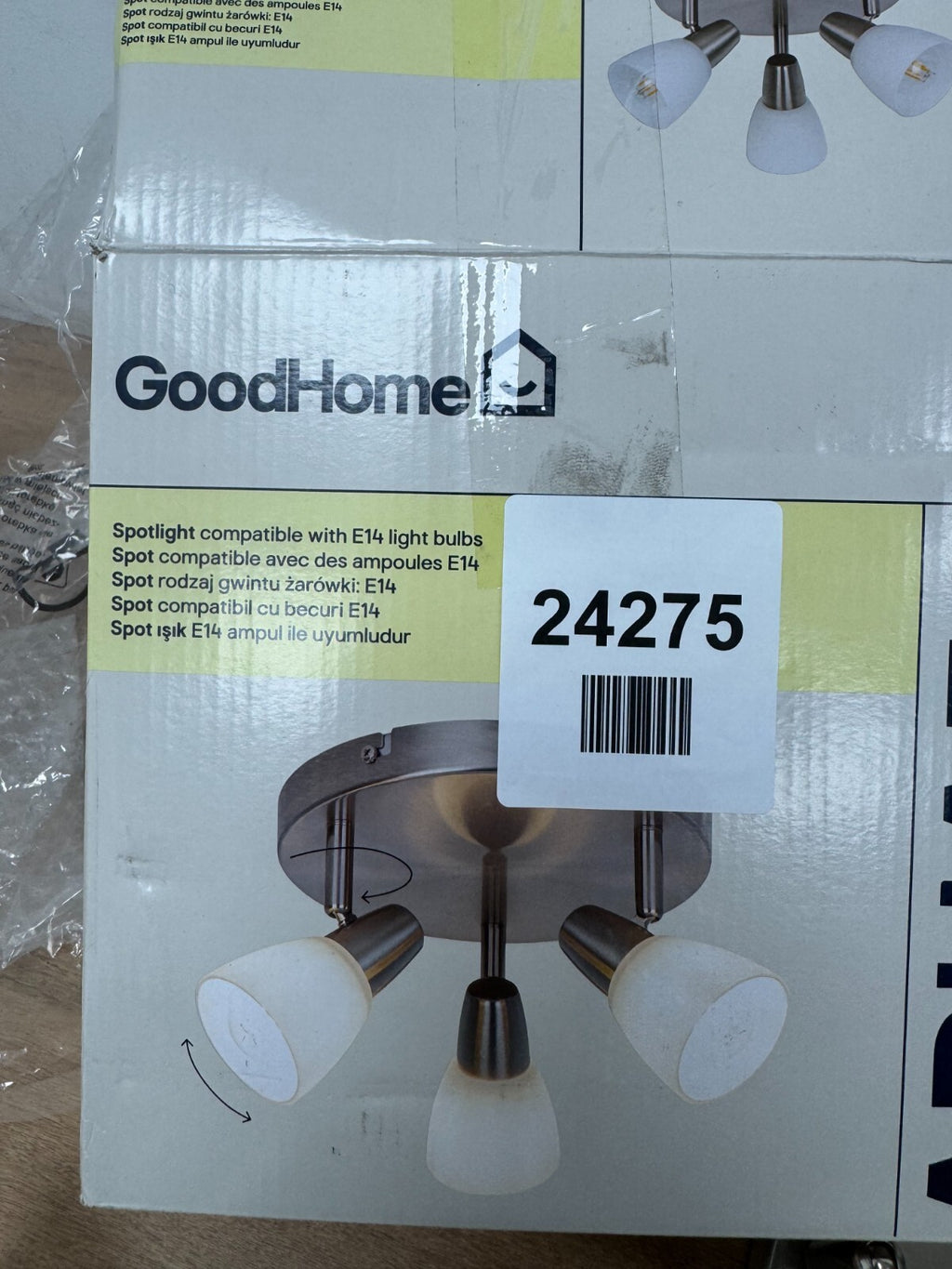 Goodhome E14 spot light
