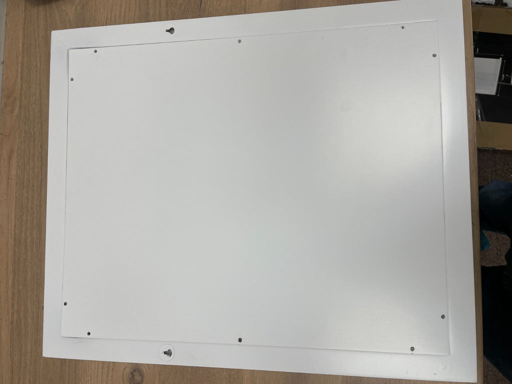 Wickes single mirror shelf white