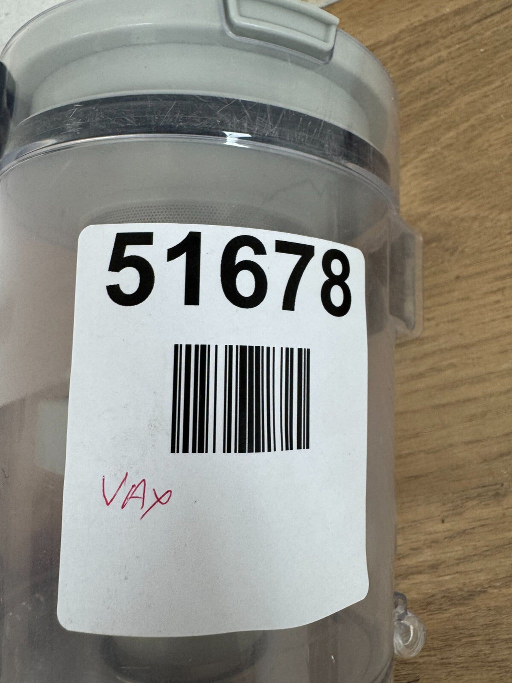 Vax Cordless Vacuum Cleaner Dust Container