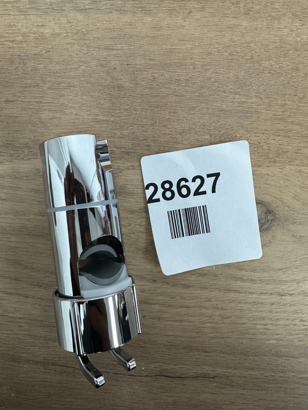 shower head holder silver