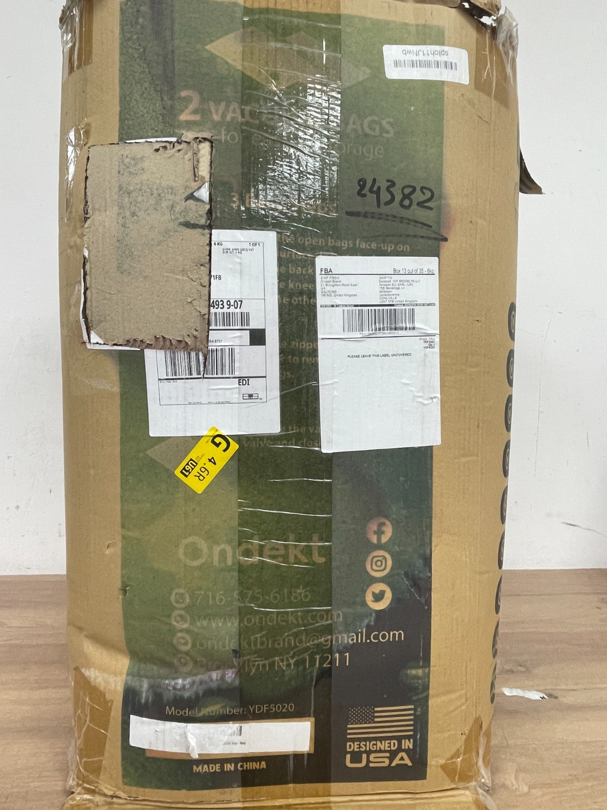 Ondekt orthopedic wedge pillow set