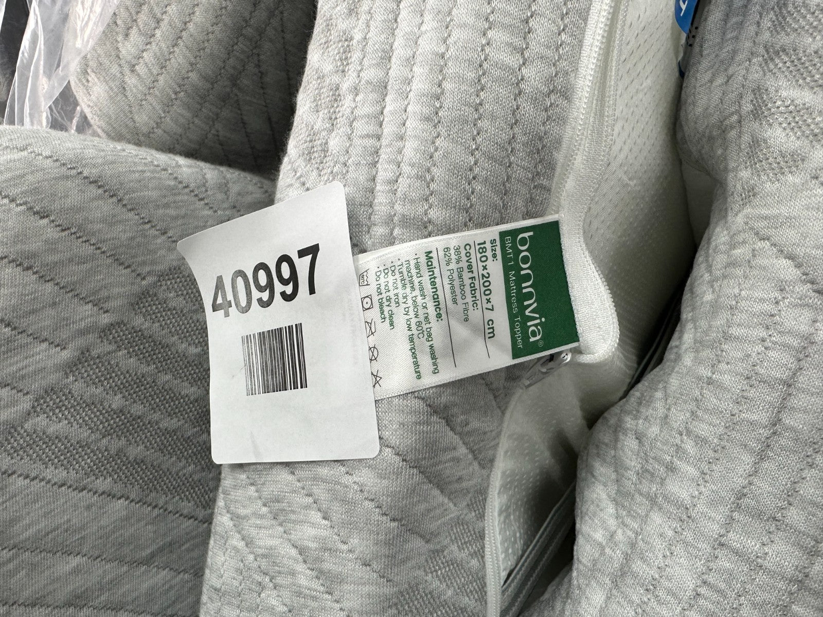 Mattress Topper Super Kingsize Bed, Mattress Topper Super King Bed with Machine
