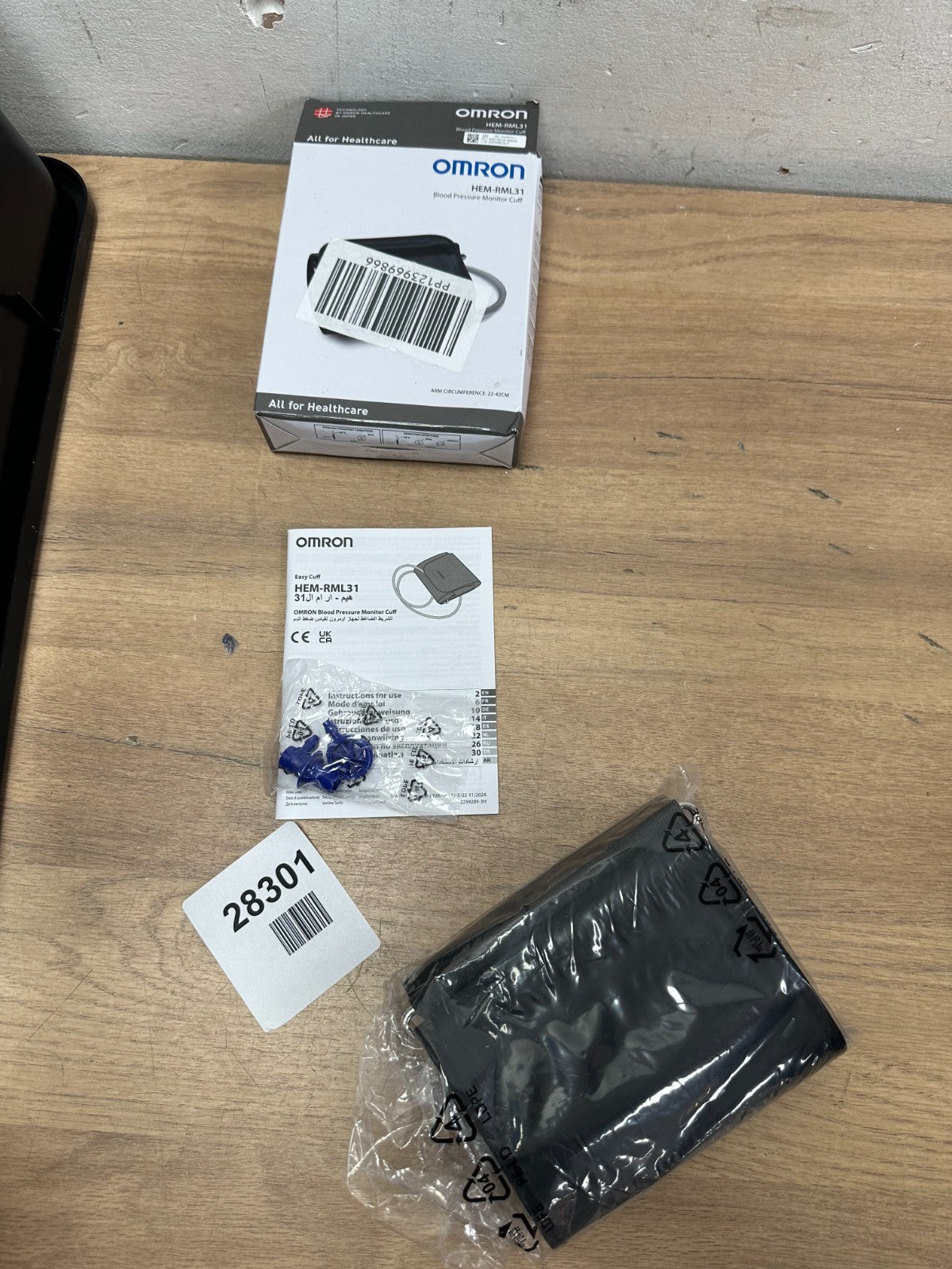 Omron HEM-RML31 Easy Wrap Blood Pressure Monitor Cuff