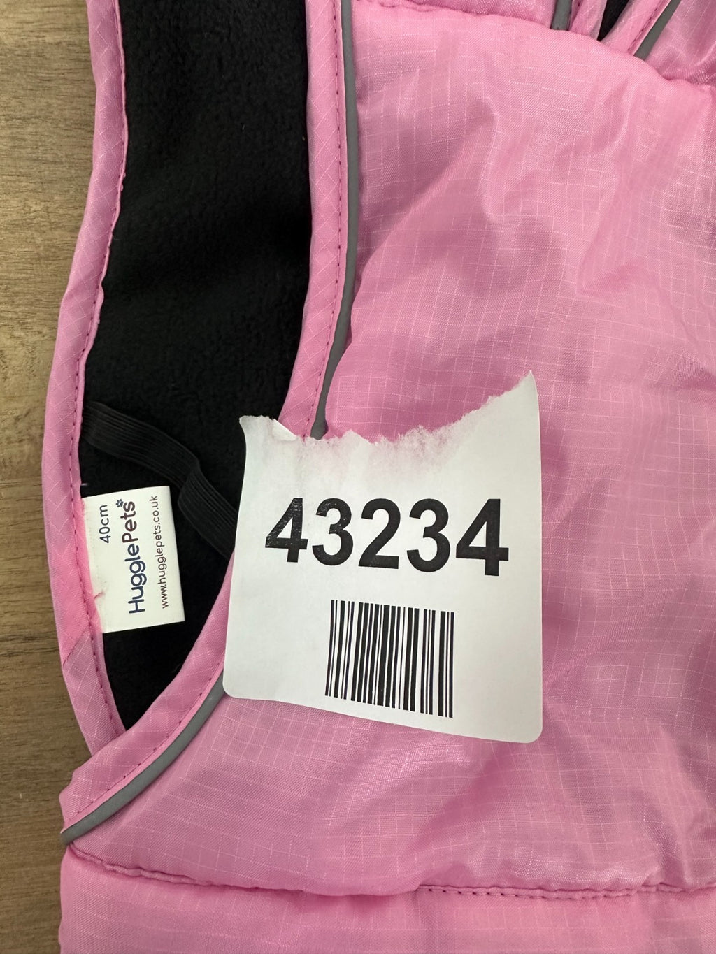 Hugglepets Waterproof Thermal Dog Coat - Pink