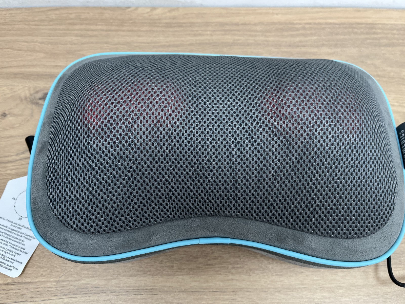 HoMedics Gel Shiatsu Travel Pillow - Massage Pillow- Missing car adaptor — New (other) (photo 2)