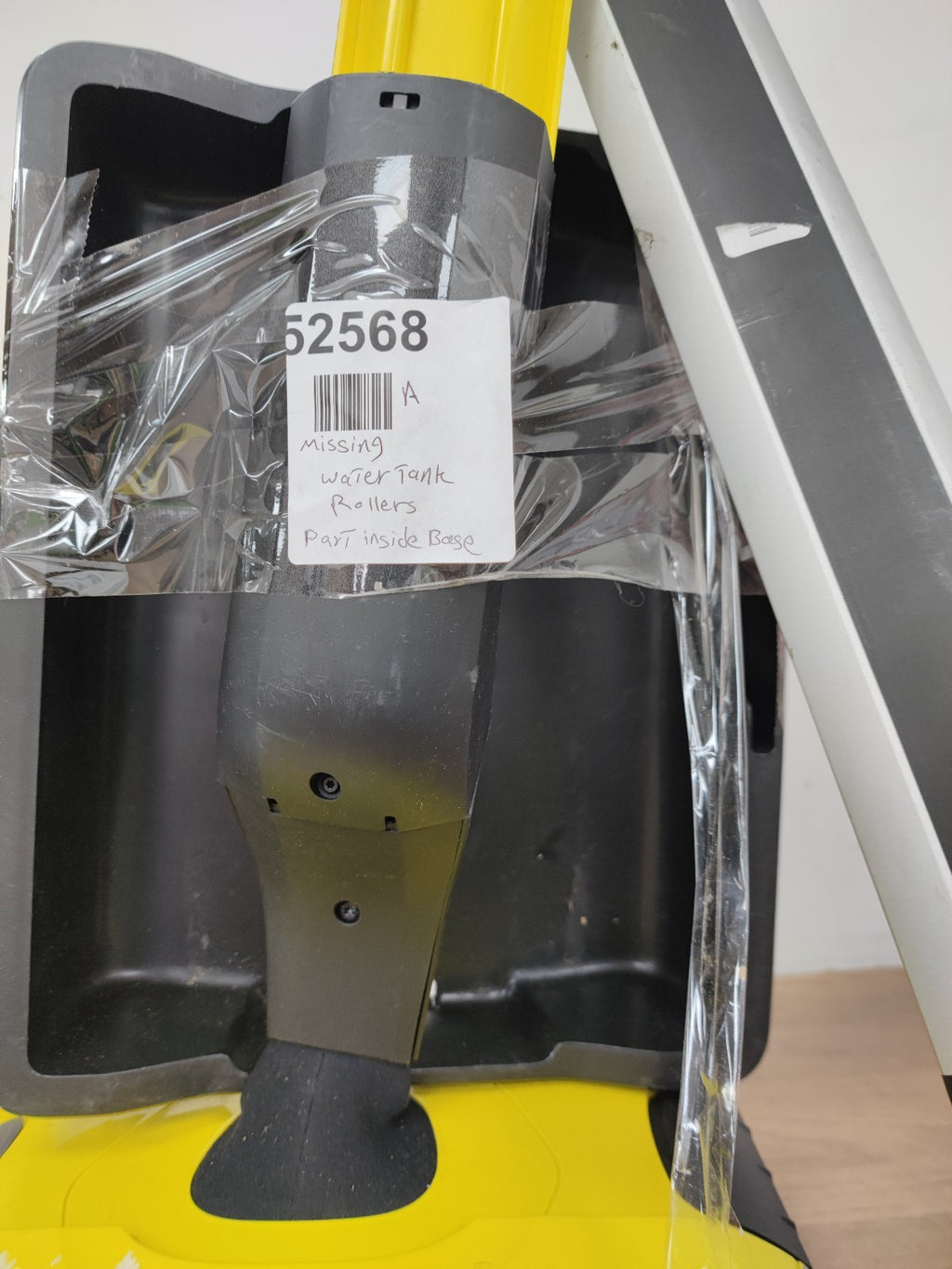 Karcher FC7 Cordless Hard Floor Cleaner-Missing water tank rollers part and base — Used (photo 5)