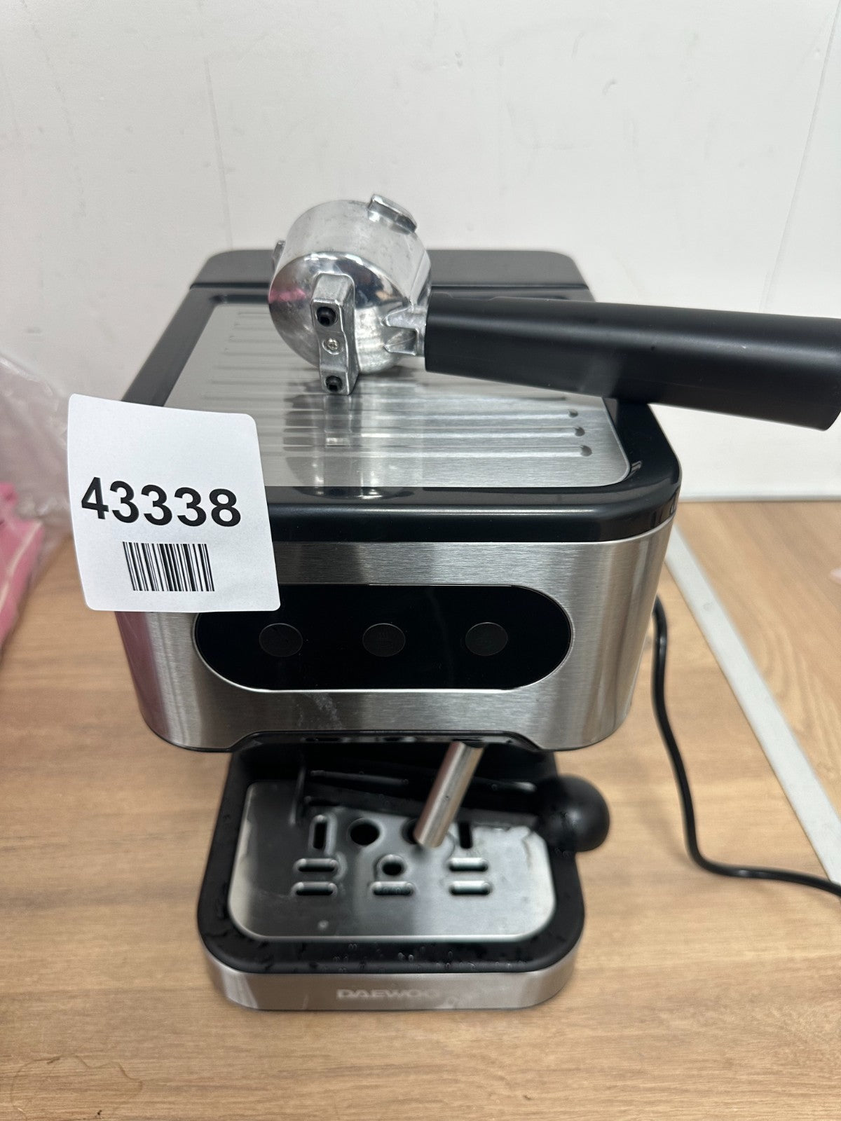 Daewoo Sda2698 Espresso Maker Coffee Machine Black P