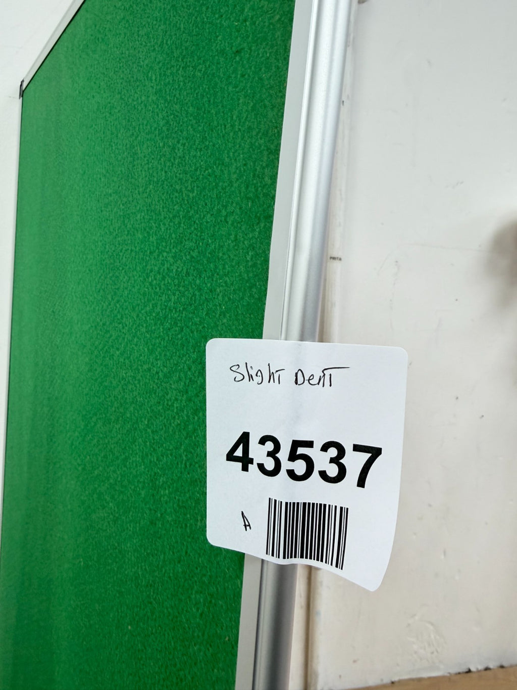 Bi-Office Notice Board Maya, Green Felt, Aluminium Frame, 90 x 60 cm