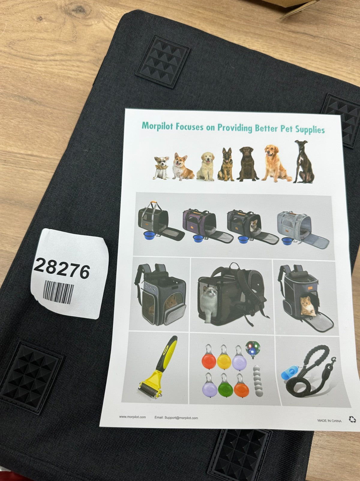 Morpilot Portable Breathable Pet Carrier Bag For Cats Dogs