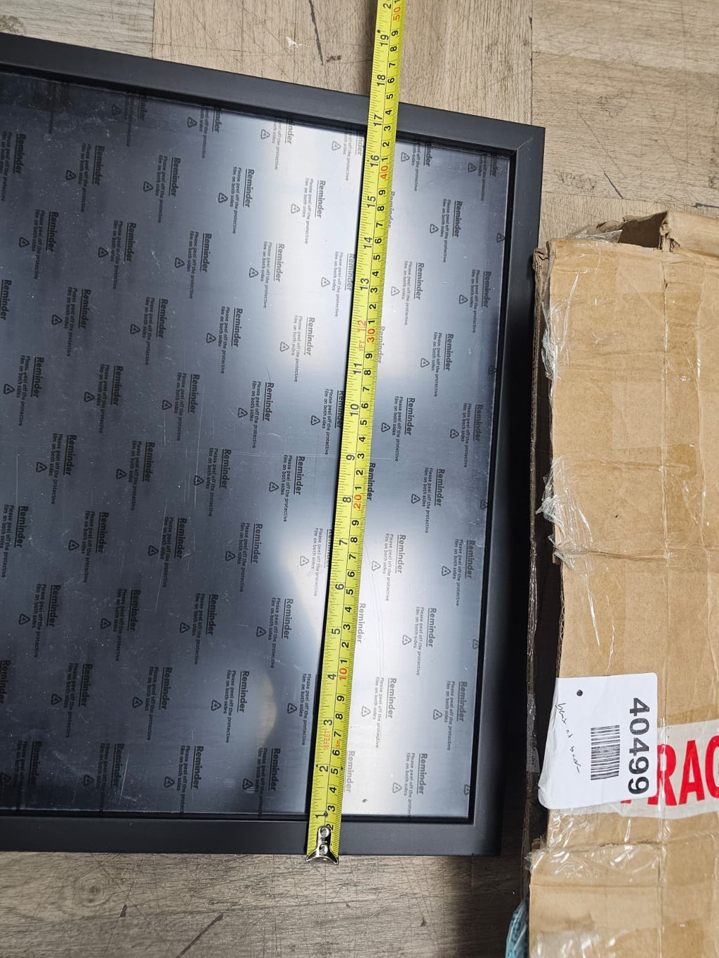 Poster frame 62x45cm- Bent at back — New (other) (photo 5)