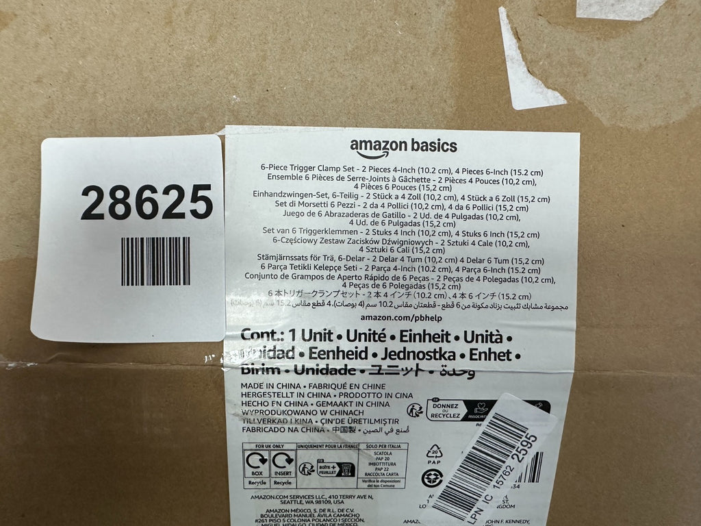 Amazon Basics Trigger clamp set
