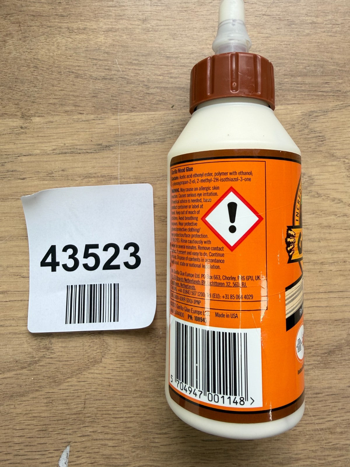 Gorilla 236ml Wood Glue