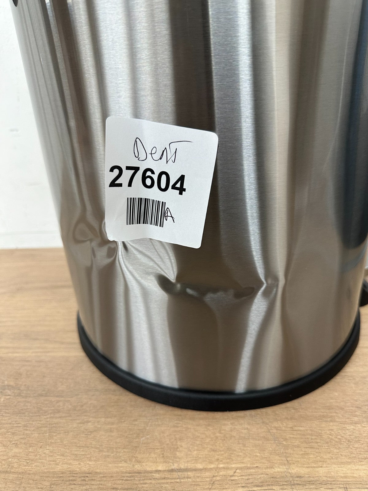 Amazon Basics Round Cylindrical Soft-Close Small Trash Can With Foot Peda
