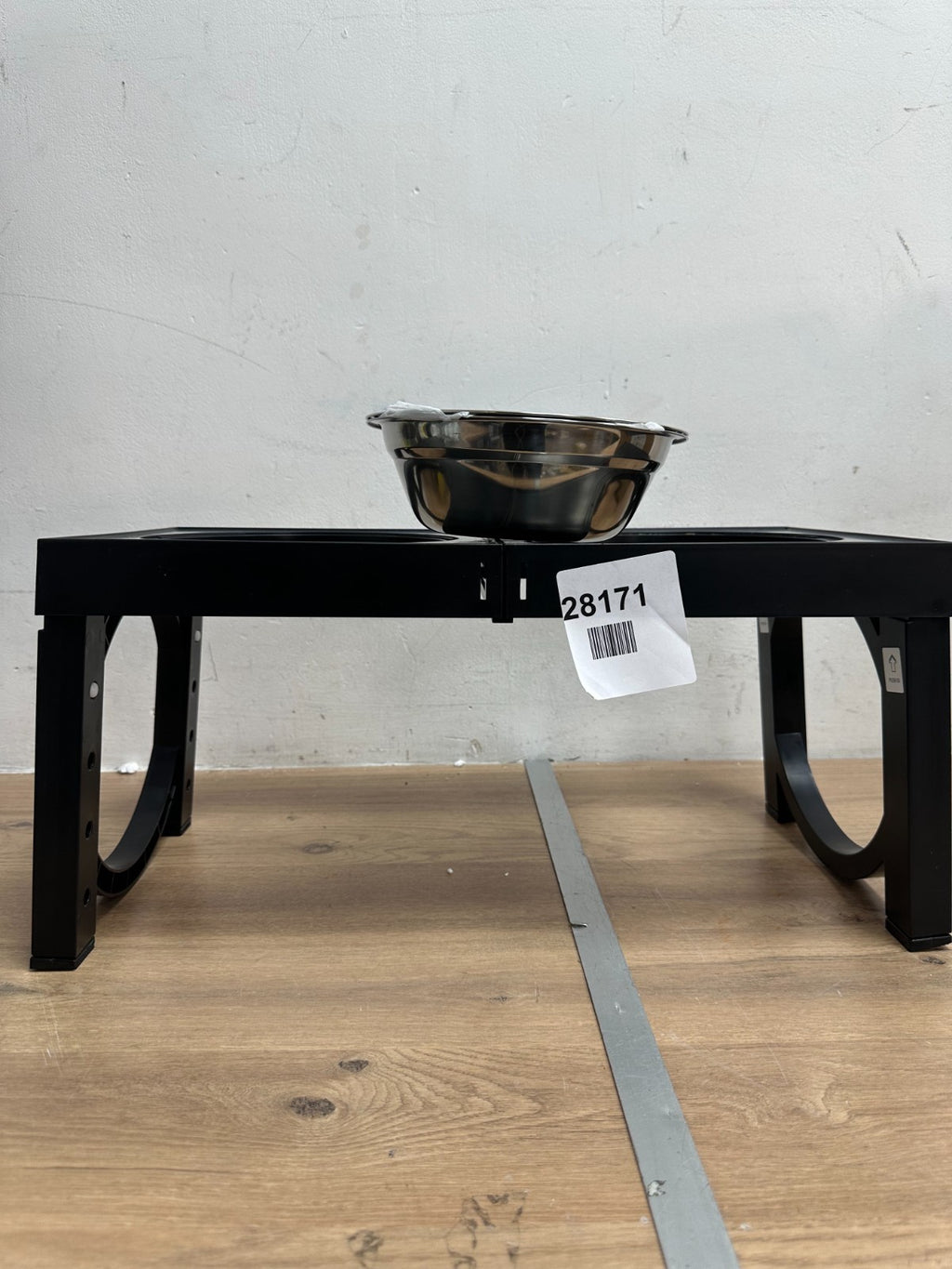Elevated Dog Bowls, Adjustable Height Stainless Steel Raised Dog Slow Feeder Bow