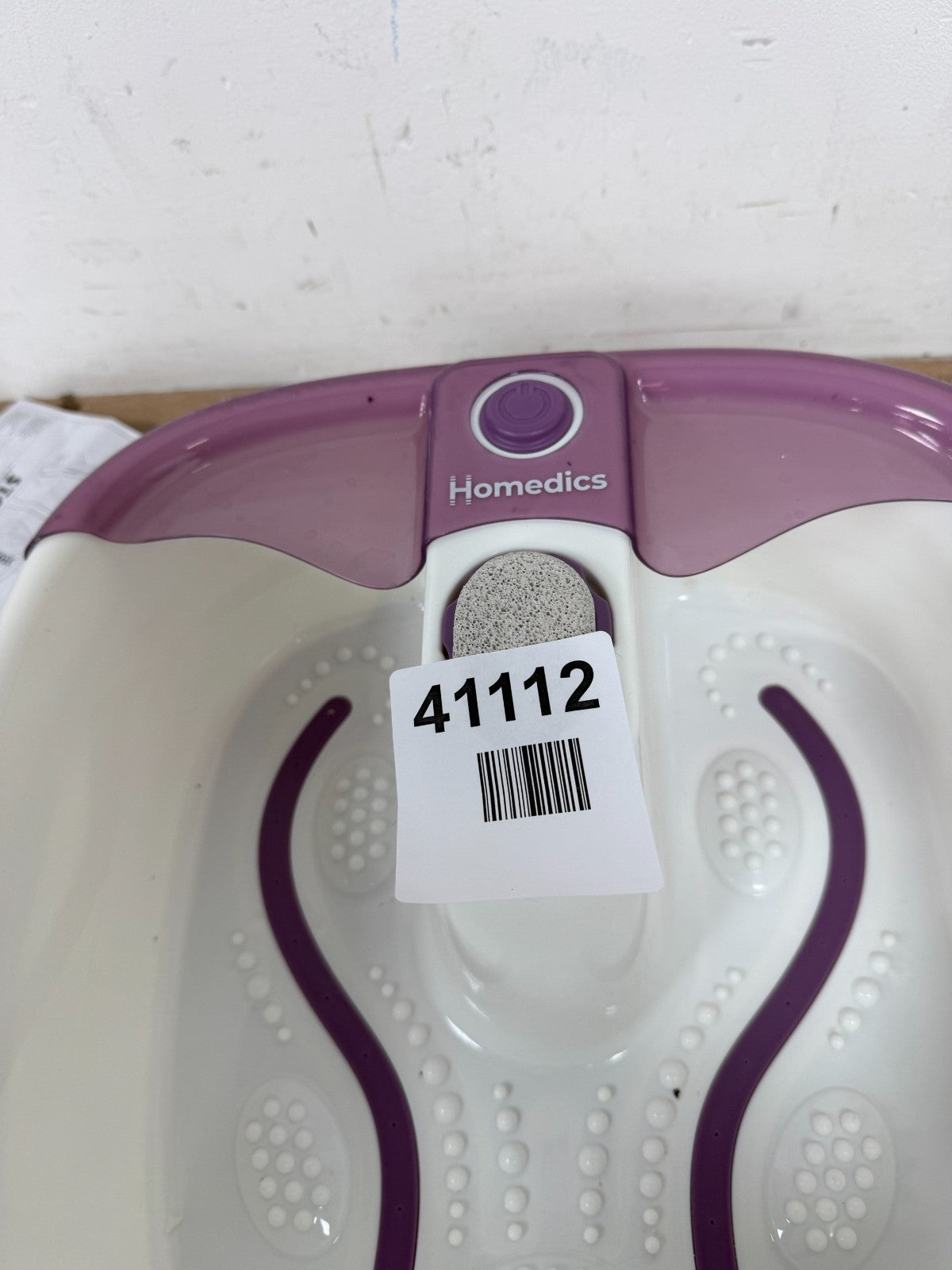 HoMedics BubbleMate FootSpa Foot Spa Warm Water Soak Massage Bubble Nodes