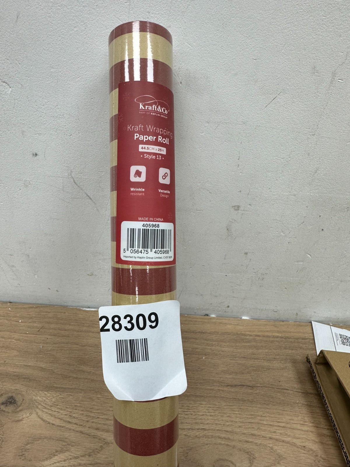 Kraft & Co kraft wrapping paper roll style 13