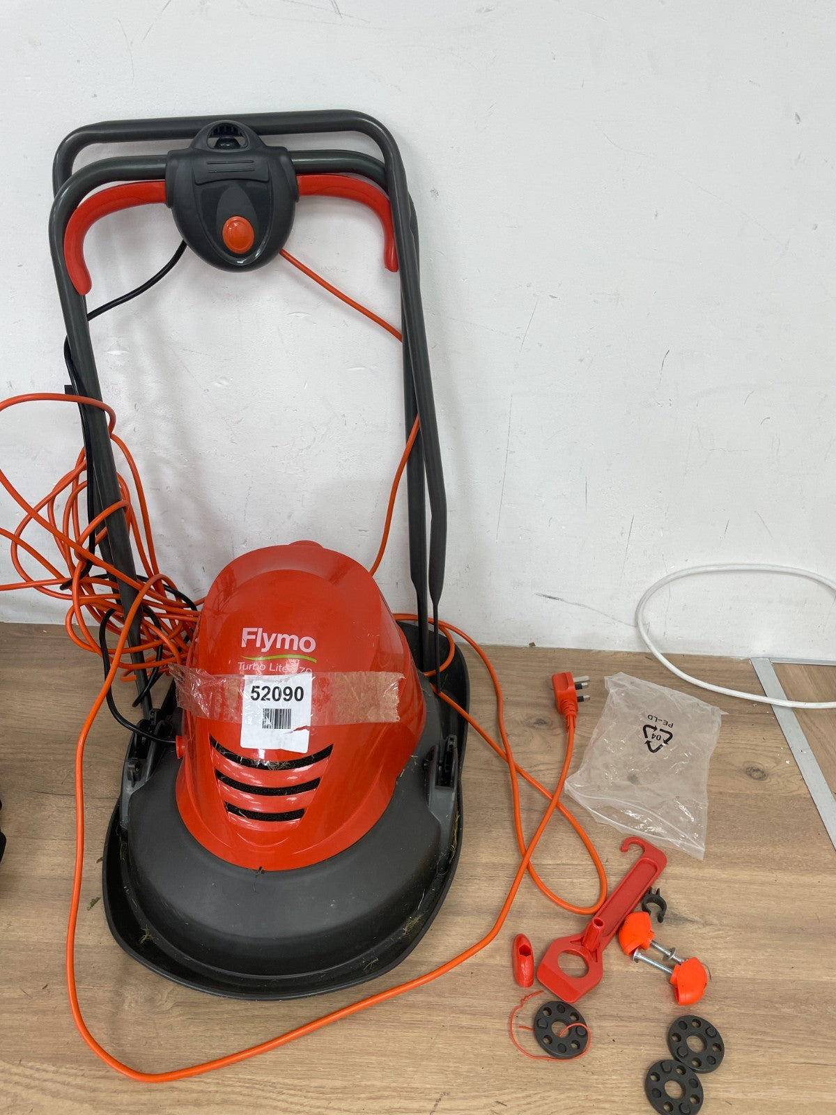 Flymo Turbo Lite 270 Hover Lawn Mower — Used (photo 2)