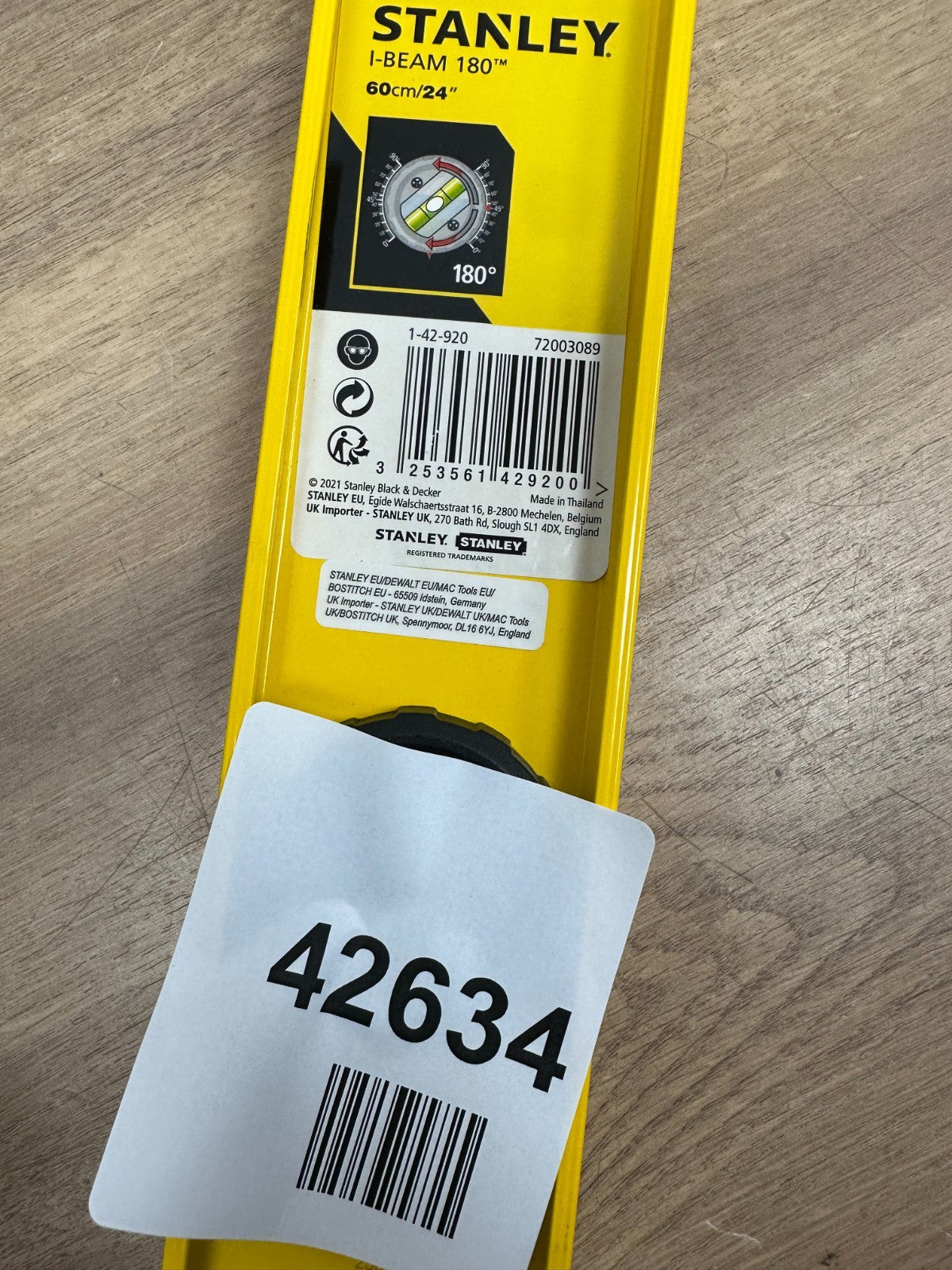 STANLEY® 60cm 180° I-Beam Level 1-42-920