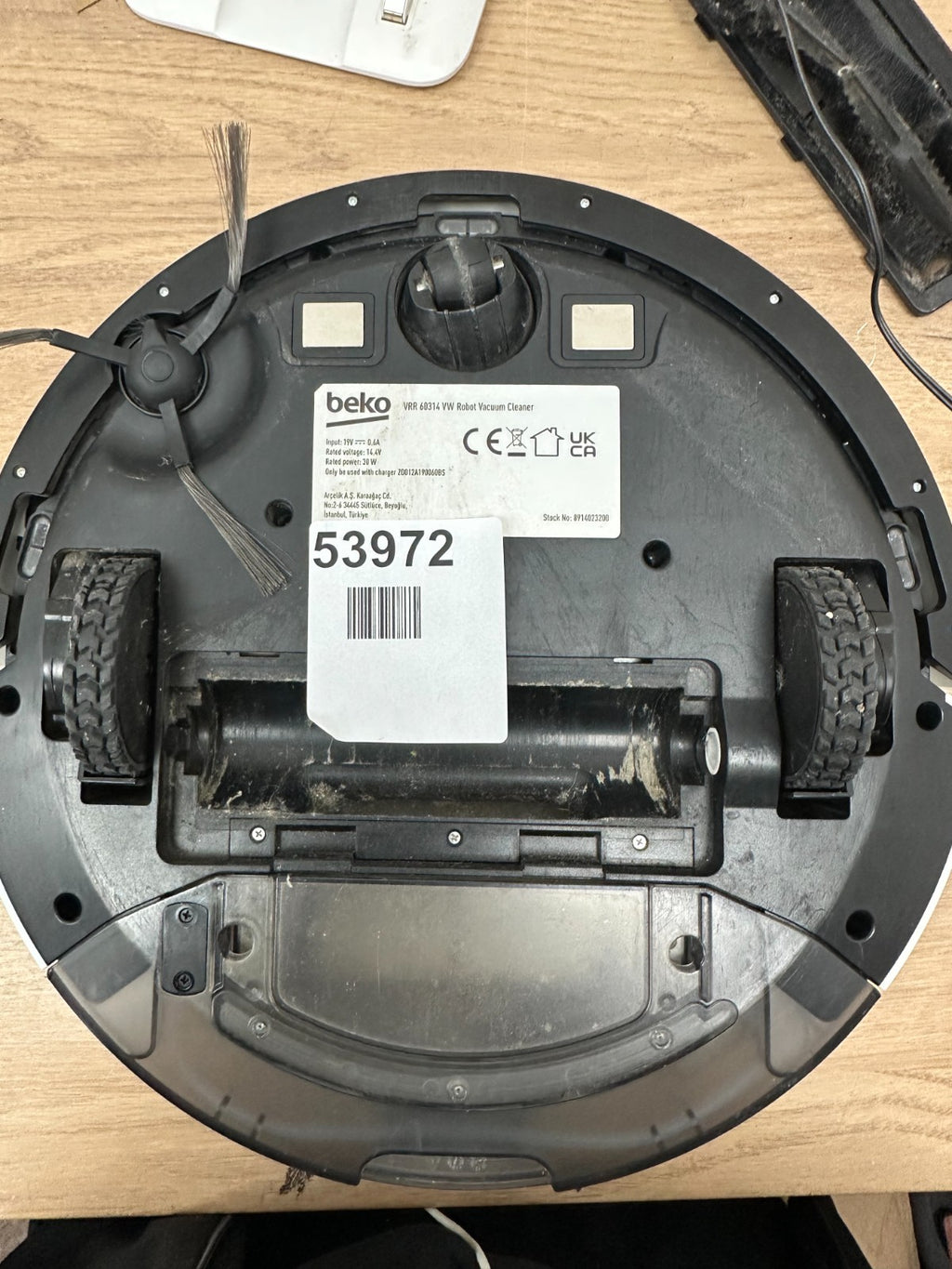 BEKO VRR60314VW Robot Vacuum Cleaner - White