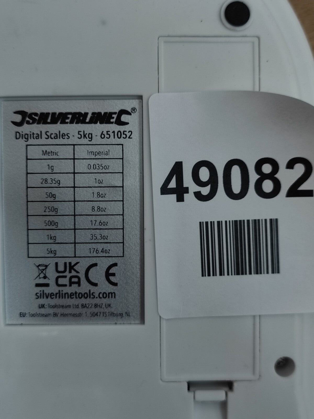 Silverline Digital Scales 5Kg