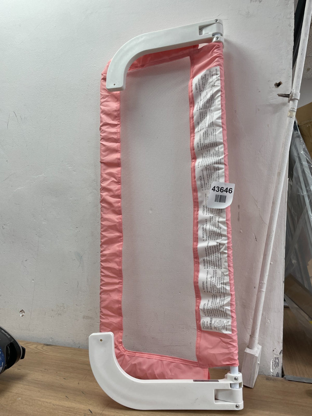 Safety 1st Portable Bed Rail, Foldable Bed Guard for Toddler Bed. Pink — New (other) (photo 2)