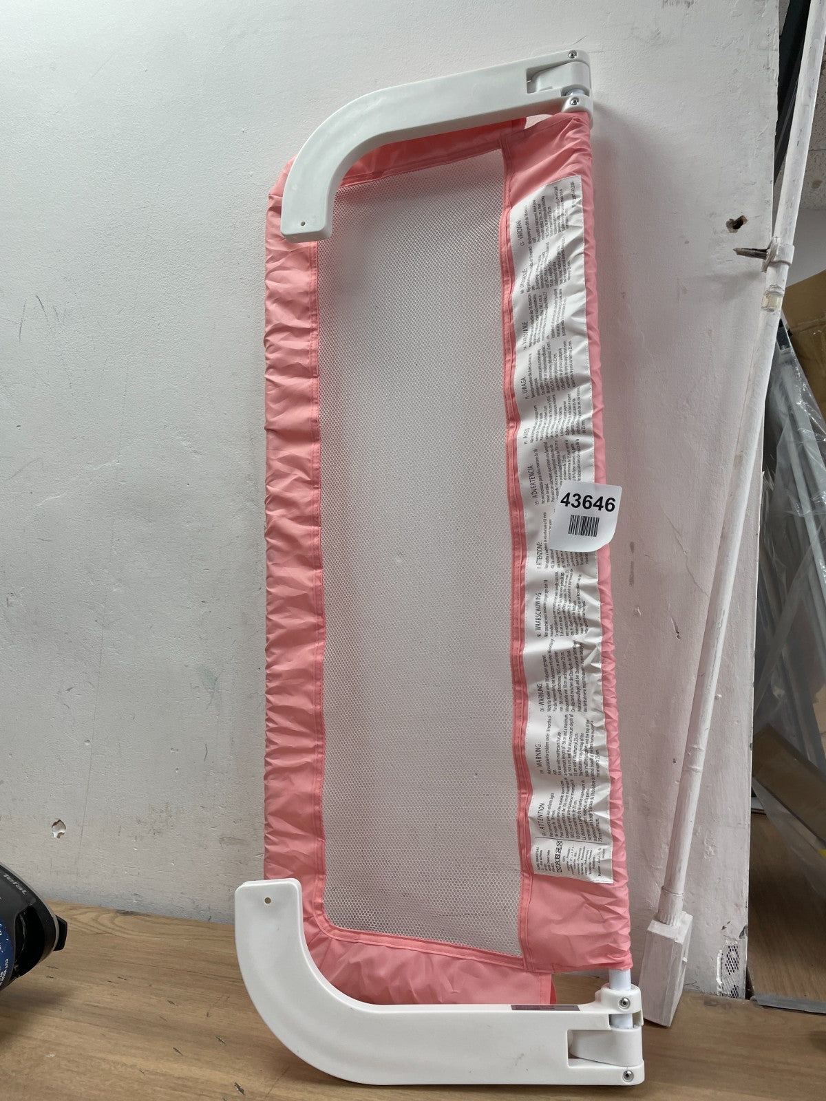 Safety 1st Portable Bed Rail, Foldable Bed Guard for Toddler Bed. Pink — New (other) (photo 2)