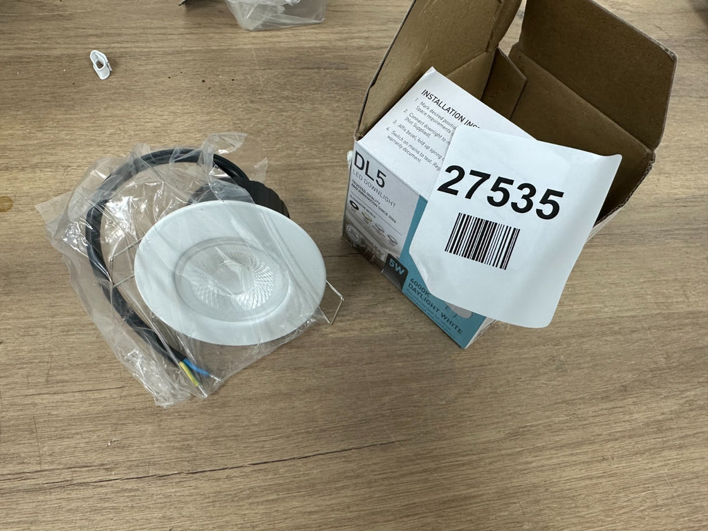 LED Downlights 5w Daylight White DL5 for Ceiling