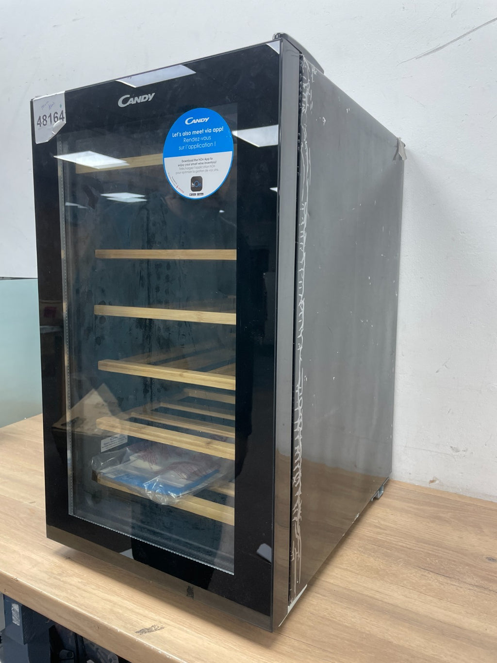 CANDY CWC021MKN - 21 Bottle Wine Cooler - Freestanding