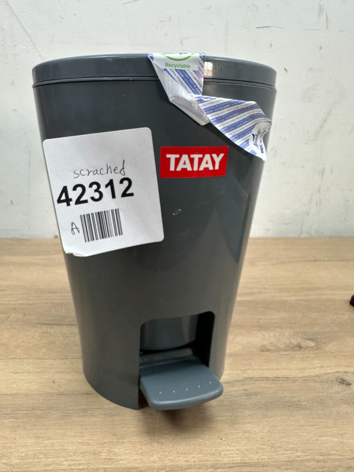 TATAY Bathroom Bin with Pedal Diabolo