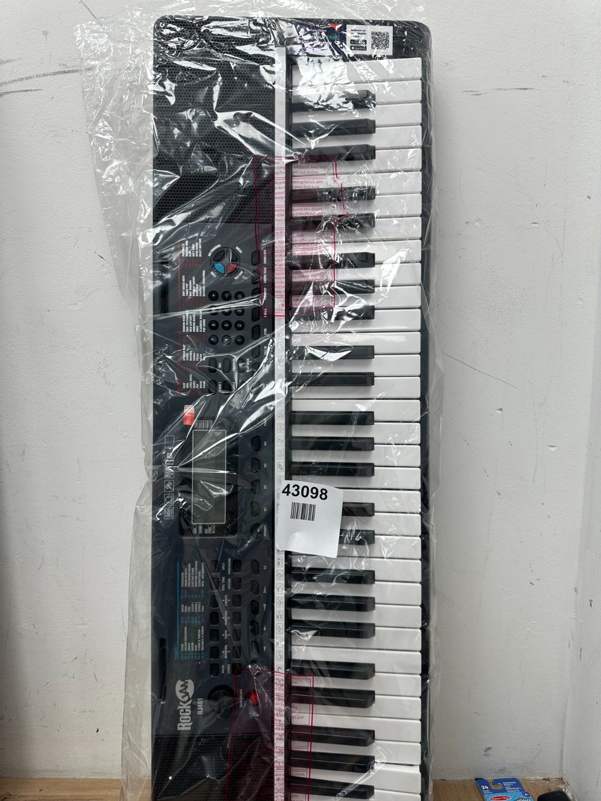 RockJam RJ461 61 Key Electric Keyboard