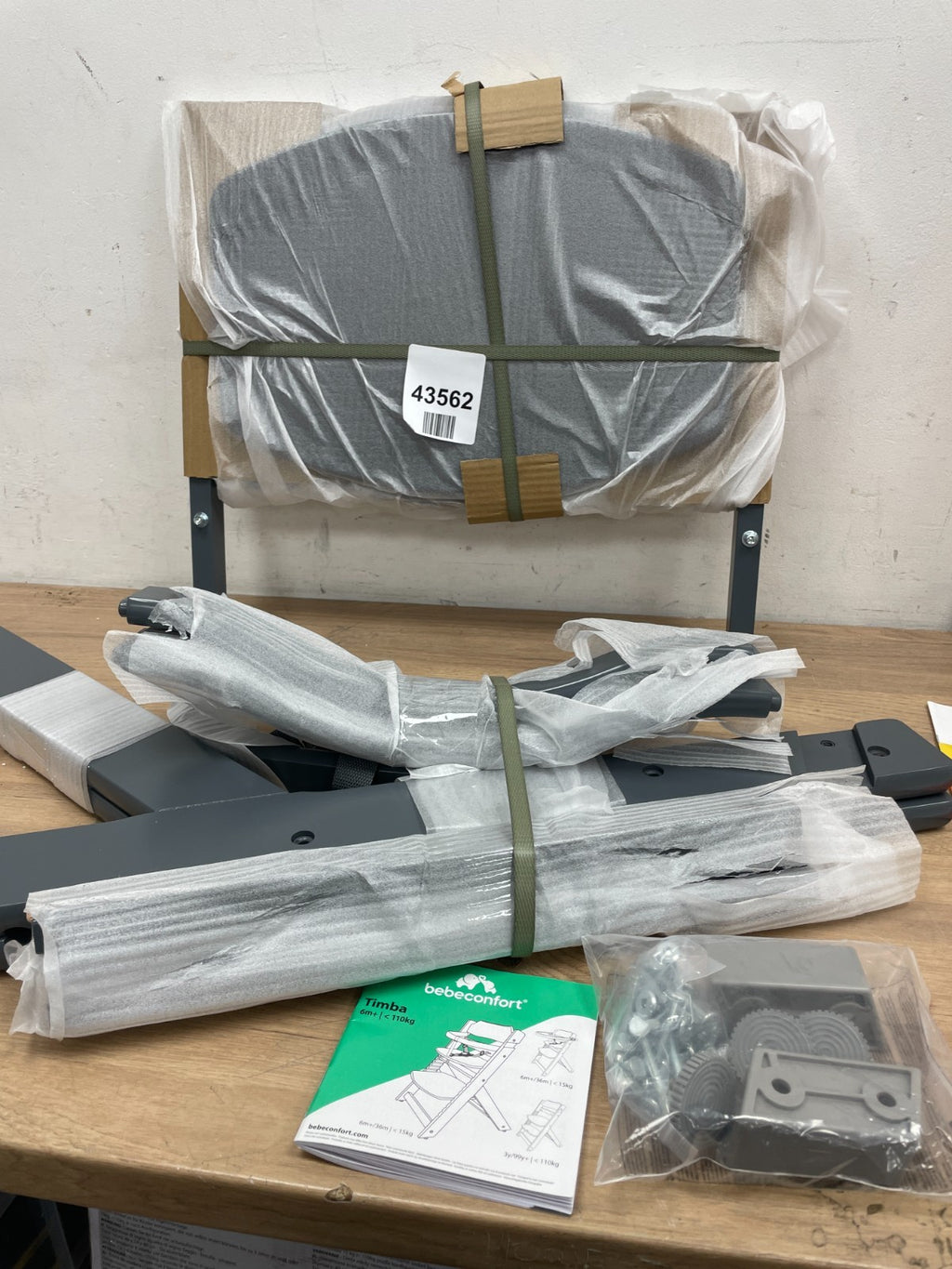 Bebeconfort Timba Evolutive Wooden High Chair, 6 Months+,  Up to 110 kg,