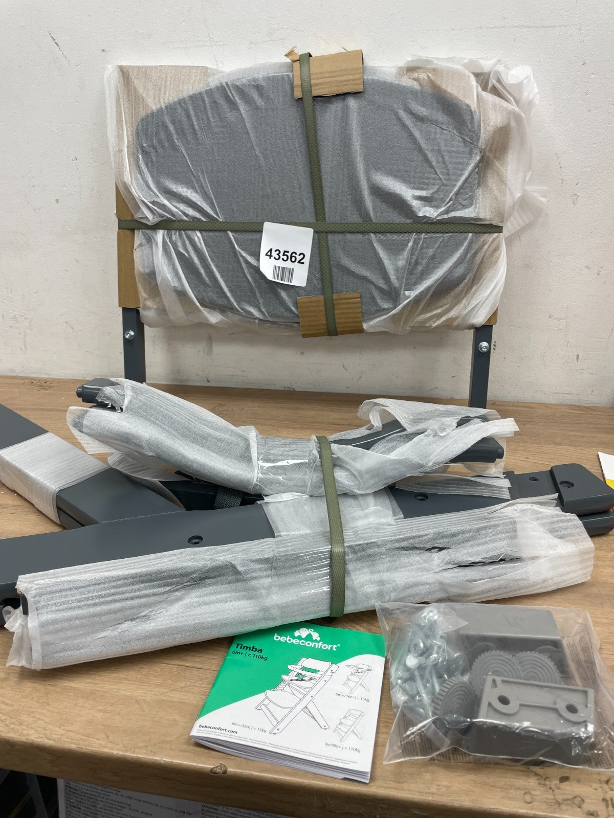 Bebeconfort Timba Evolutive Wooden High Chair, 6 Months+,  Up to 110 kg,