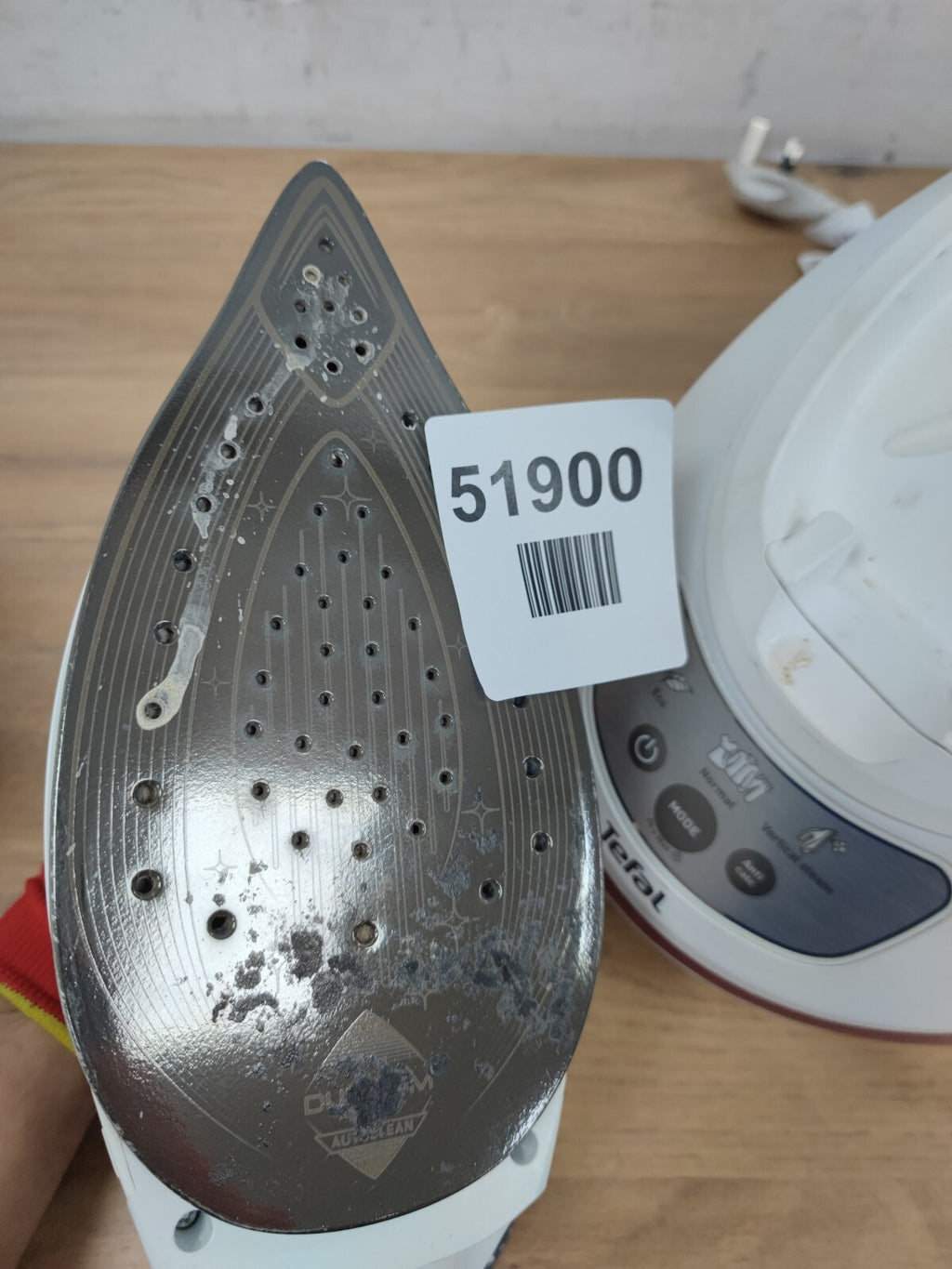 Tefal Express Protect SV9201 Steam Generator Iron - White & Burgundy