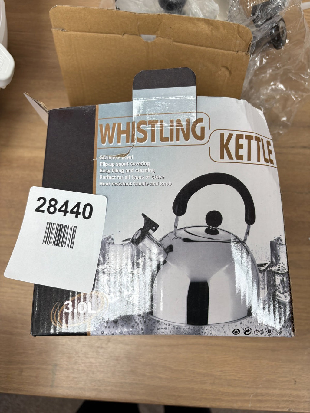 Whistling Stainless Steel Tea Kettle