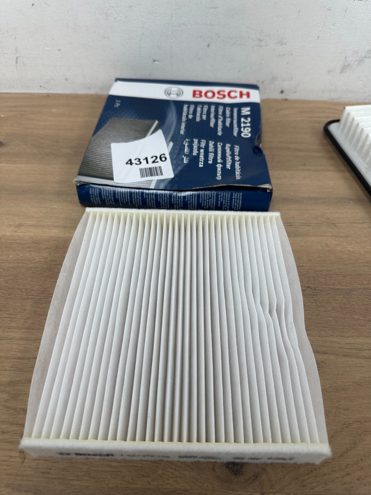Bosch M2190 Cabin Filter