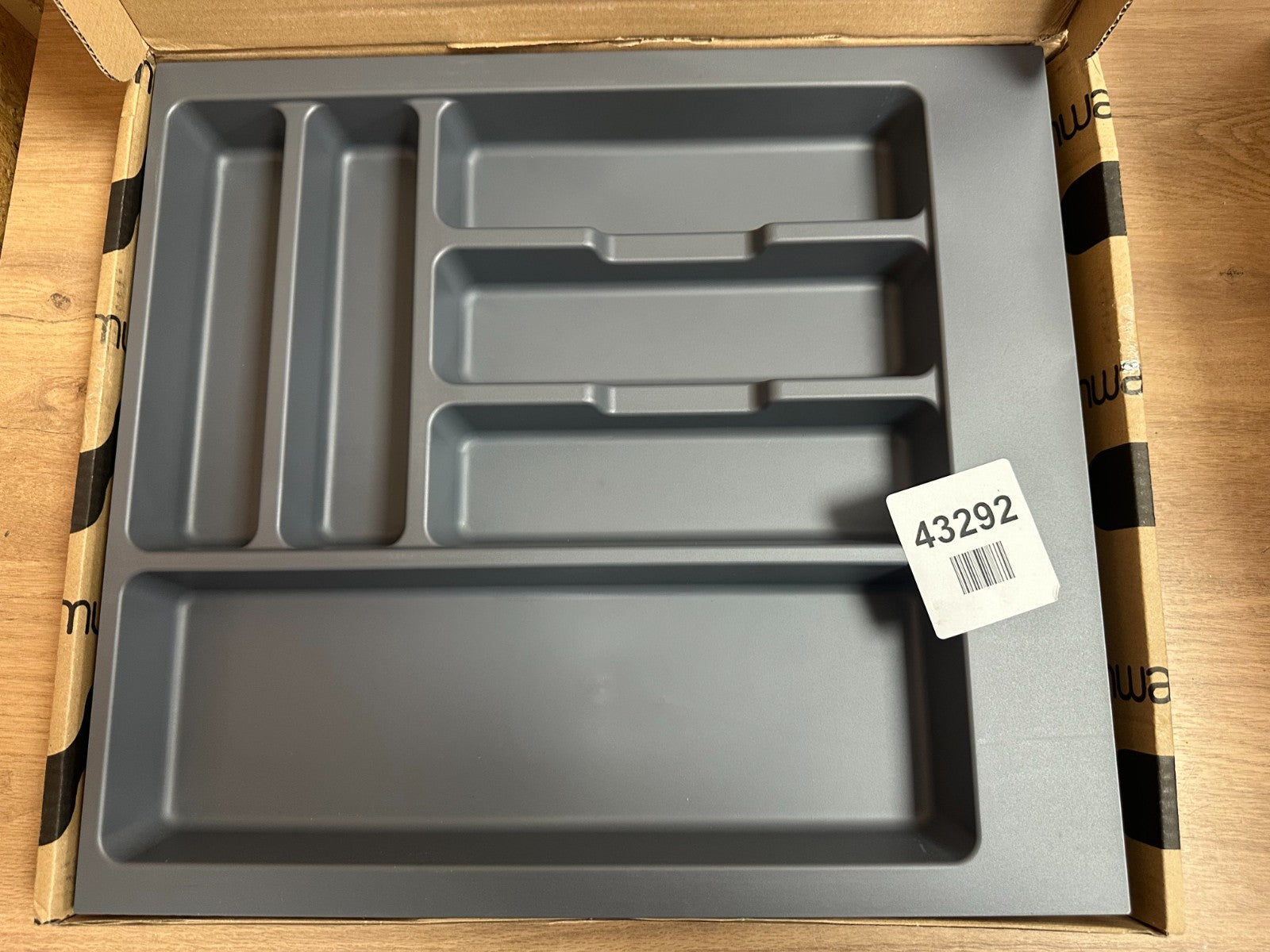 Emuca - Adjustable cutlery tray for drawer, cutlery drawer organizer