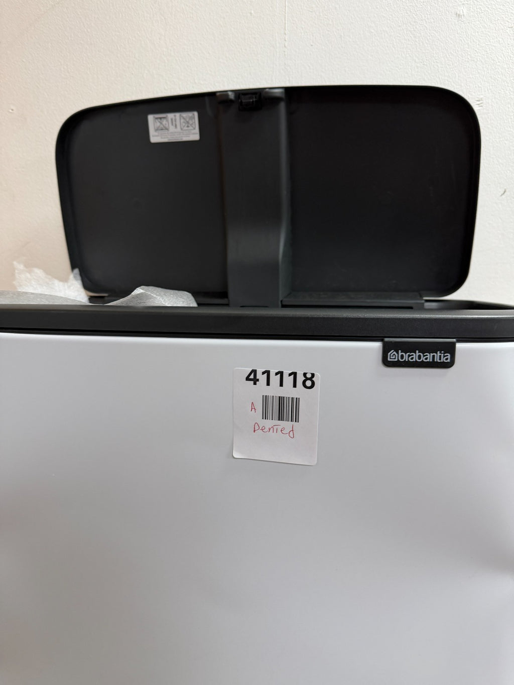 Brabantia Bo Touch Bin Hi - White