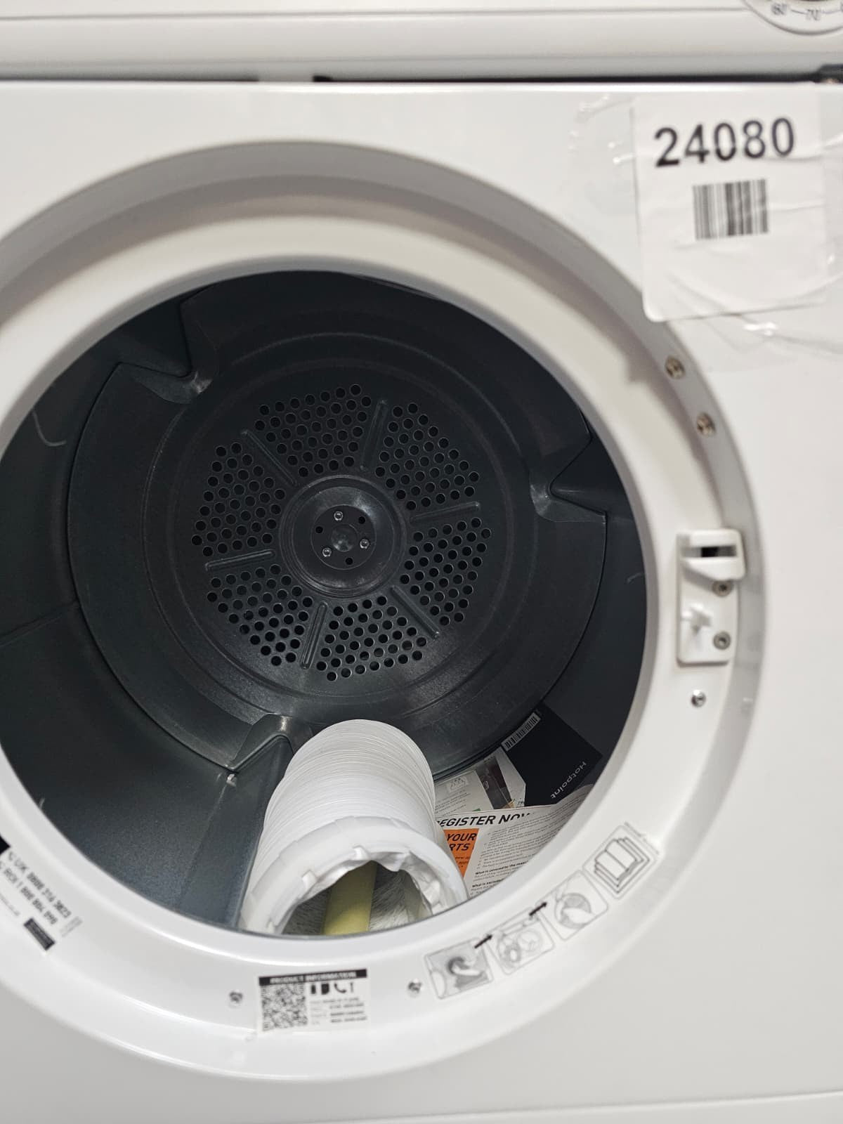 Hotpoint NV4D01P 4kg Freestanding Front Vented Tumble Dryer - Minor dents — New (other) (photo 3)