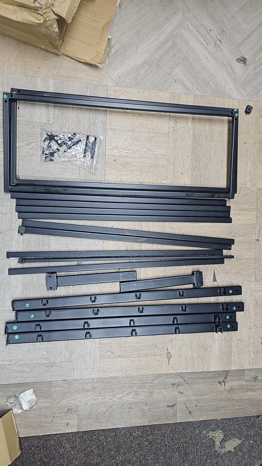 Zinus Elias Classic 3ft Single Metal Bed Frame (90 x 190 cm)-Pictured items only — Used (photo 7)