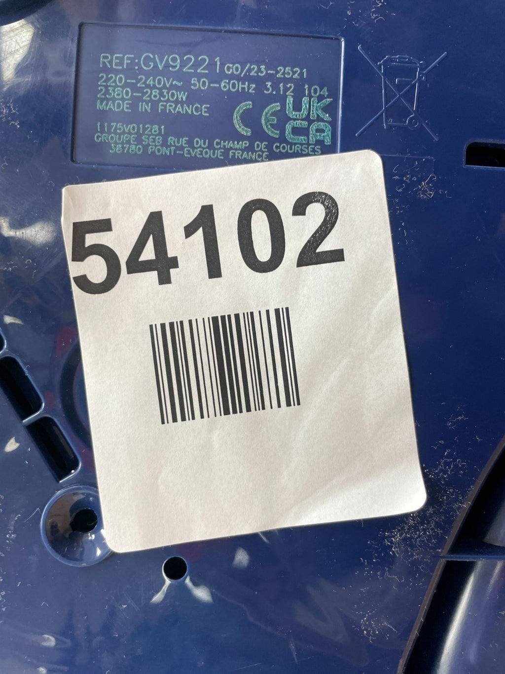 Tefal GV9221 Steam Generator Iron — Used (photo 8)