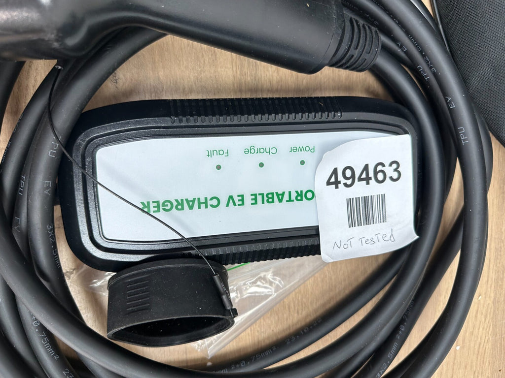 EV Charging Cable 3 Pin Electric Vehicle Car Charger Portable 13A