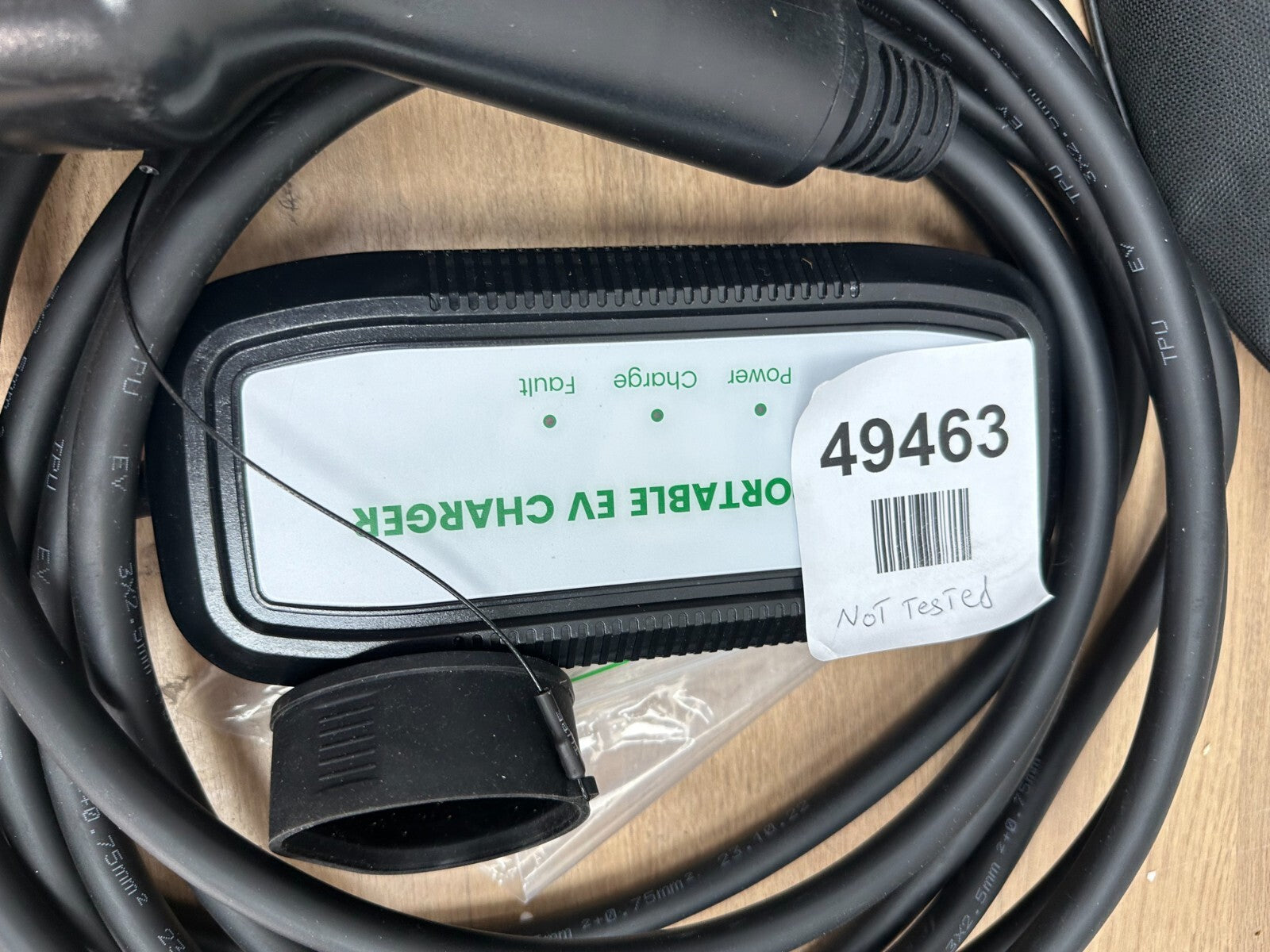 EV Charging Cable 3 Pin Electric Vehicle Car Charger Portable 13A