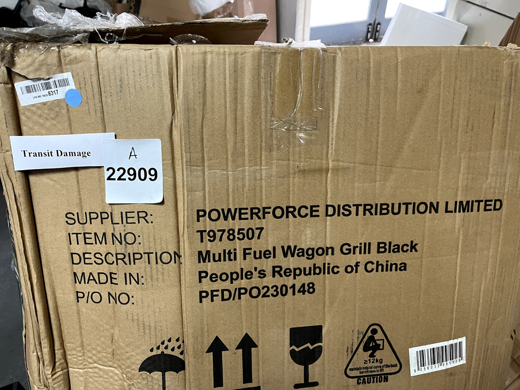 Tower 4 in 1 Dual Fuel Large Capacity Wagon Grill T978507