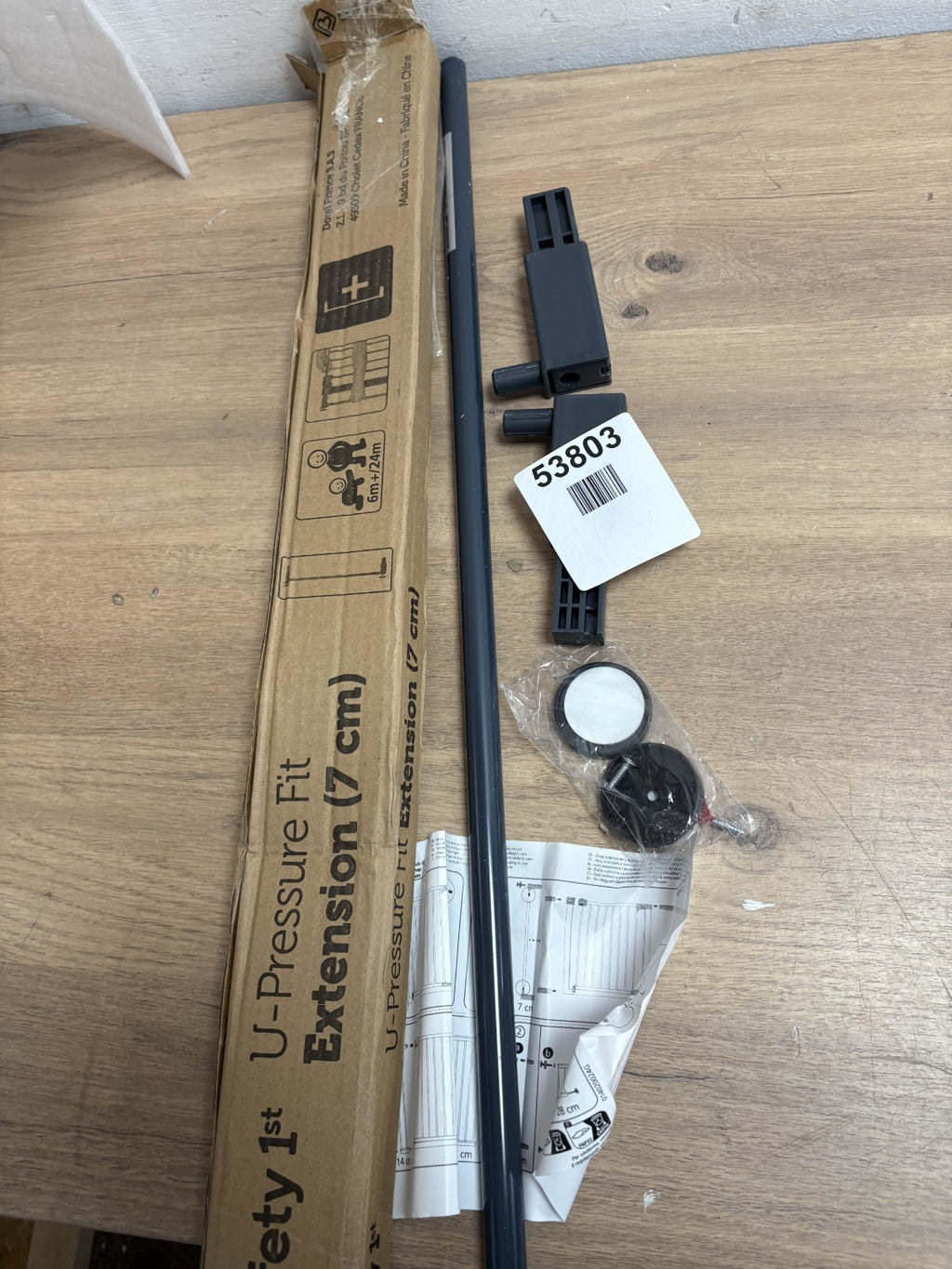 Safety 1st Extensions for Pressure Fit Gates White 7cm