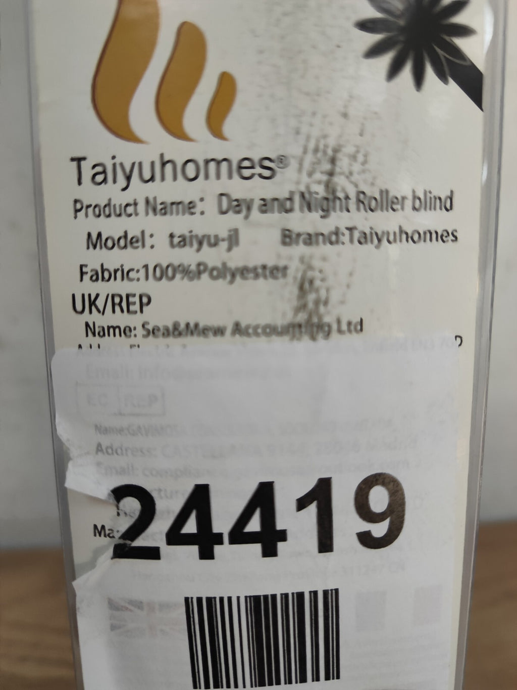 Taiyuhomes Day and Night Roller Blind