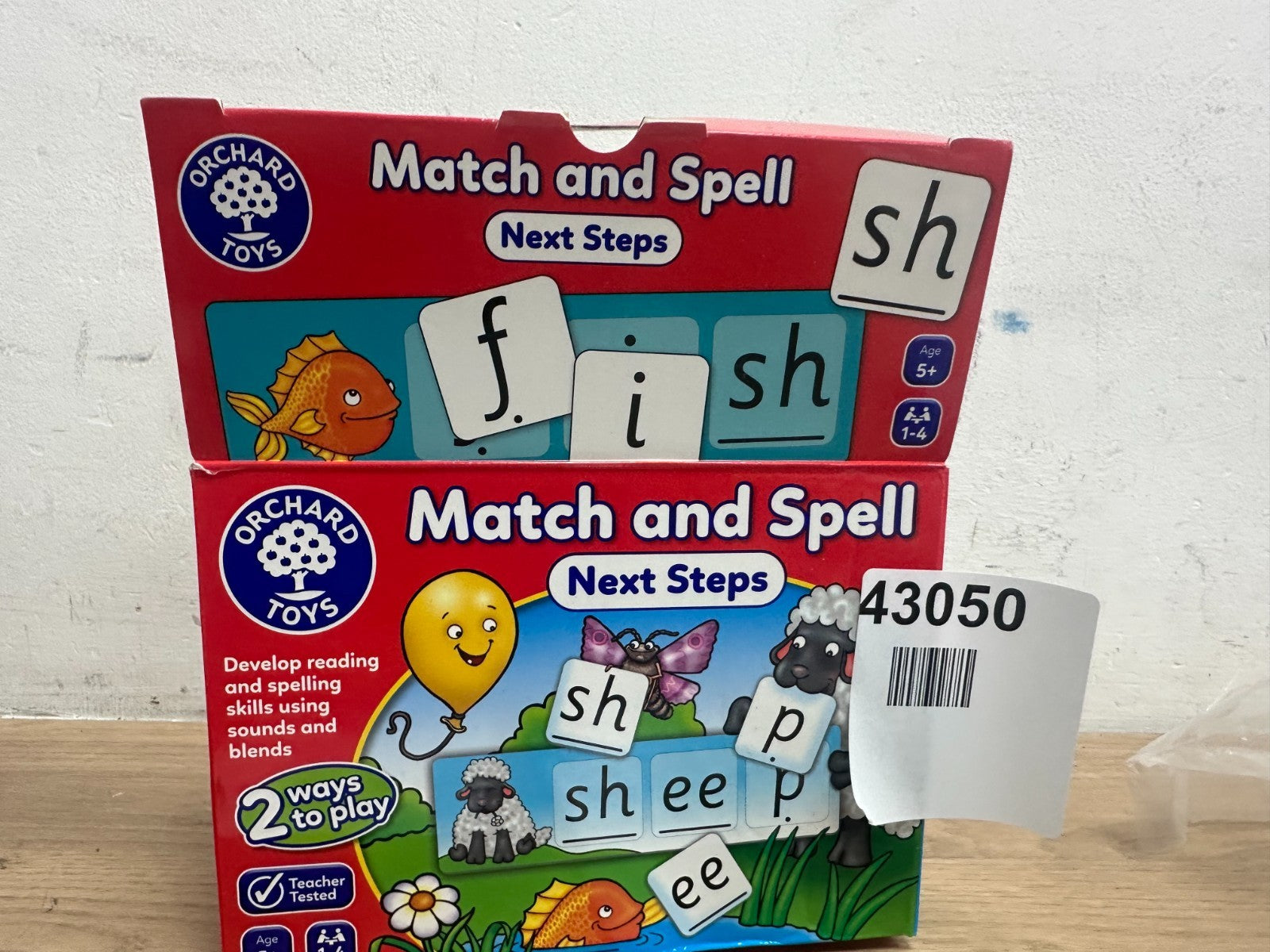 Orchard Toys Match and Spell Next Steps Educational Spelling Game Age 5
